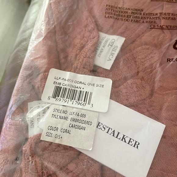 STYLESTALKER Embroidered Cardigan (Kimono) - Plus NEW - Picture 7 of 8